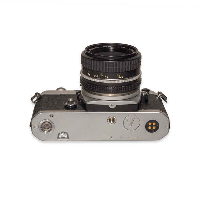 Nikon FM Silver + 50mm f/1.8