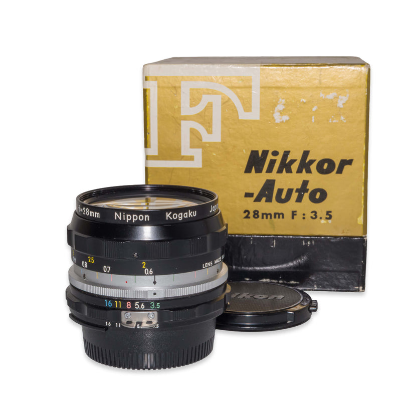 Nikon NIKKOR-H[·C] Auto 28mm f/3.5