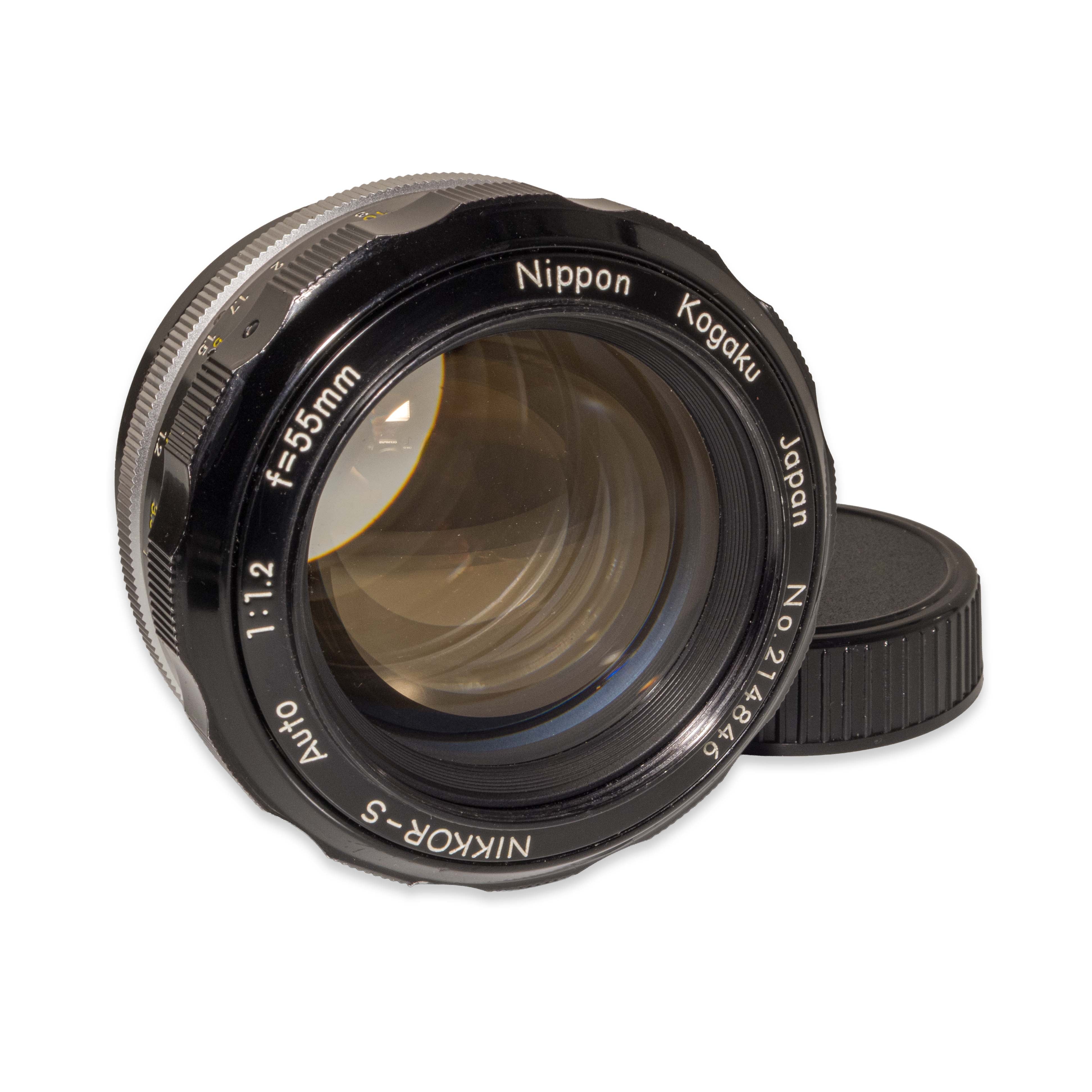 Nikon ニコン NIKKOR-S Auto 55mm f/1.2 Nikon NIKKOR-S Auto 55mm f/1.2 — Foto Ottica Cavour