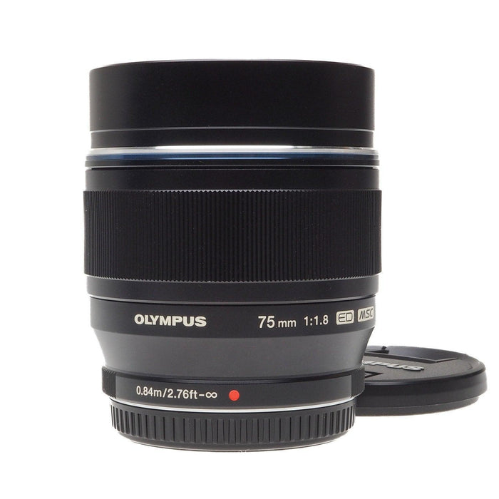 Olympus M.Zuiko Digital ED 75mm f/1.8, Black - Foto Ottica Cavour