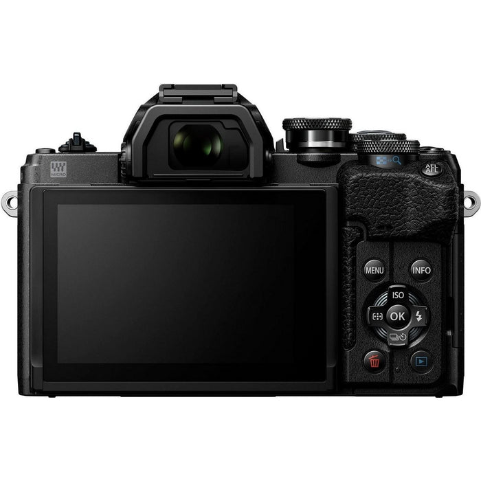 Olympus OM-D E-M10 IV + 14-42mm, Black + Hama Tripod + SD 64GB Angelbird