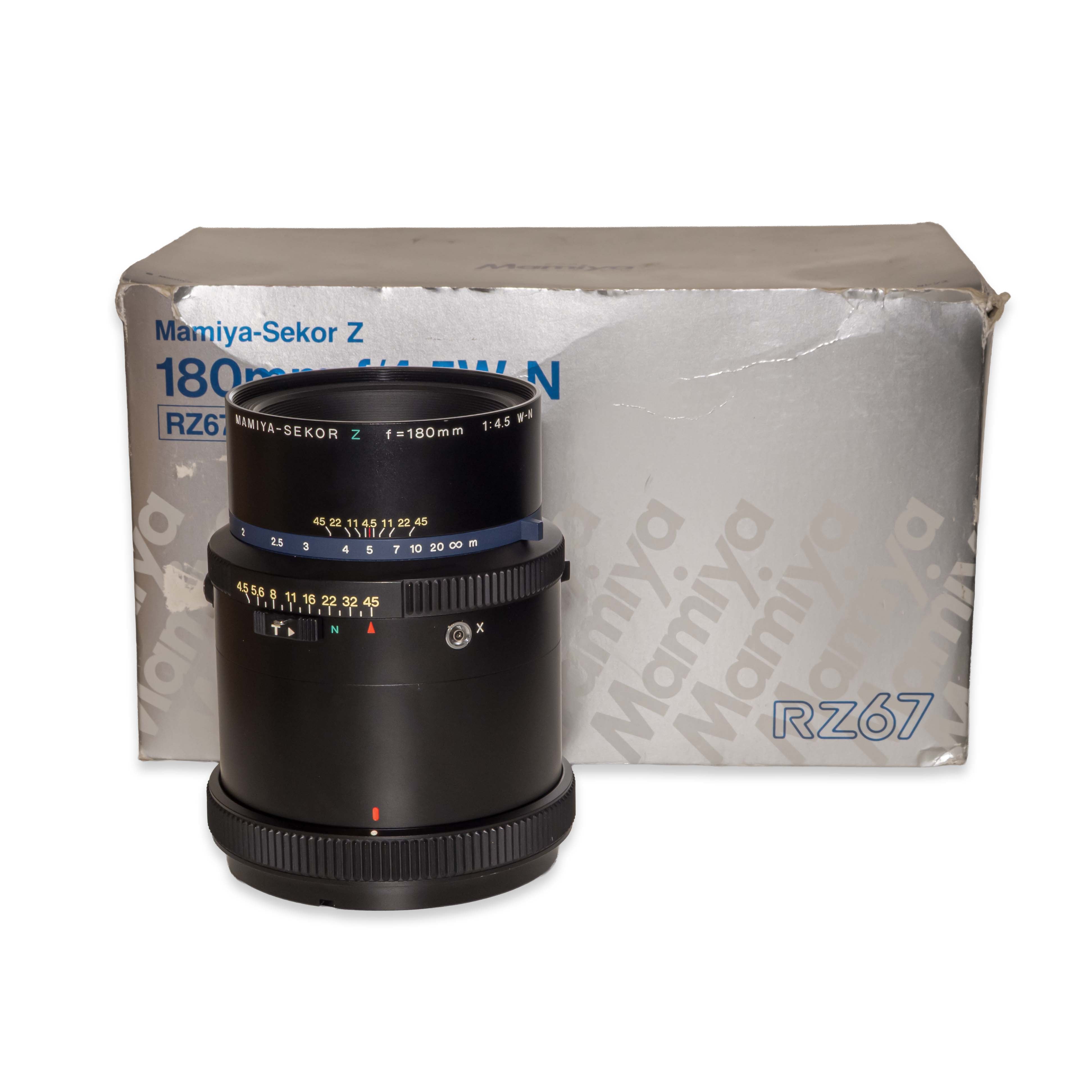 【外観◎】MAMIYA SEKOR Z 180mm F4.5 W-N RZ67用 Mamiya-Sekor Z 180mm f/4.5 W-N — Foto Ottica Cavour
