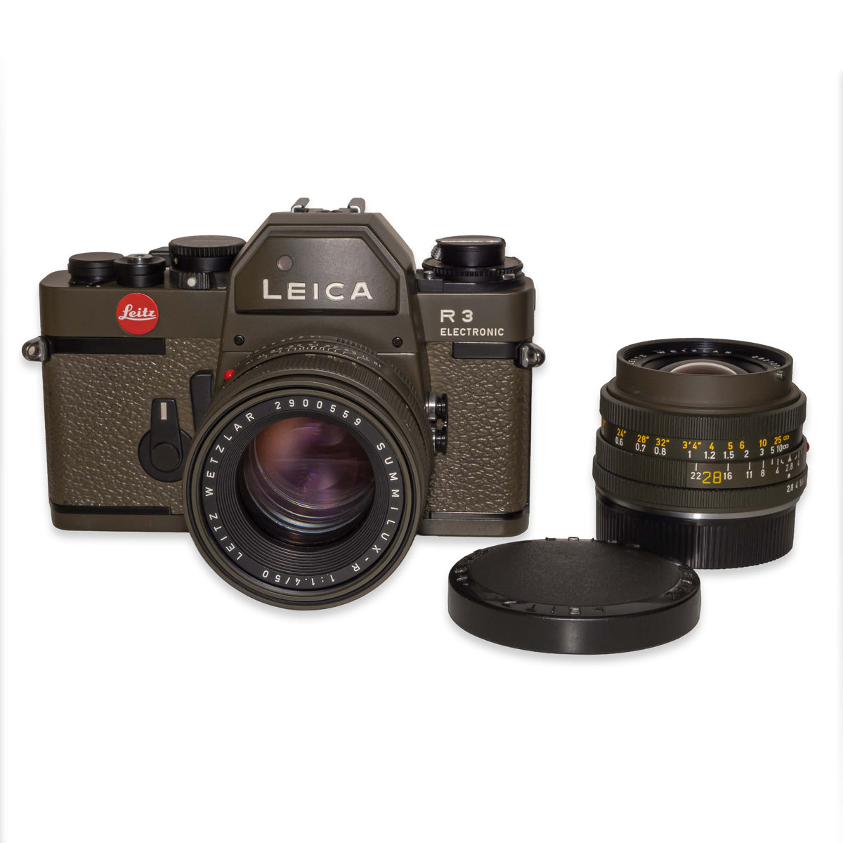Leica R3 Electronic Safari + 50mm f/1.4 + 28mm f/2.8 — Foto Ottica