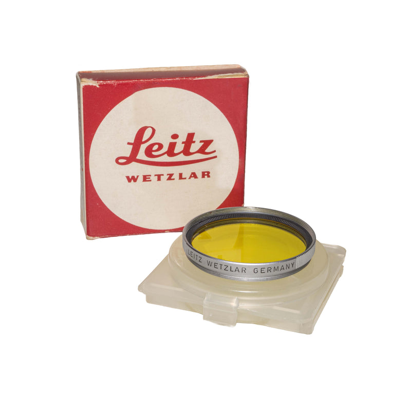 Leica Filtro giallo, E39, Silver