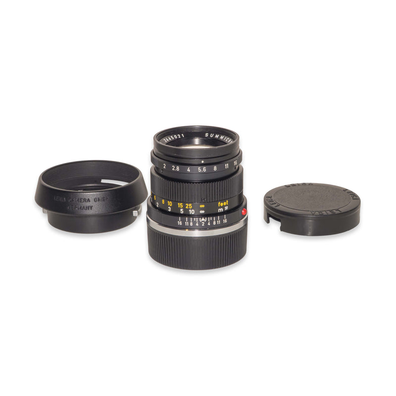 Leitz Wetzlar SUMMICRON 50mm f/2 [II], black