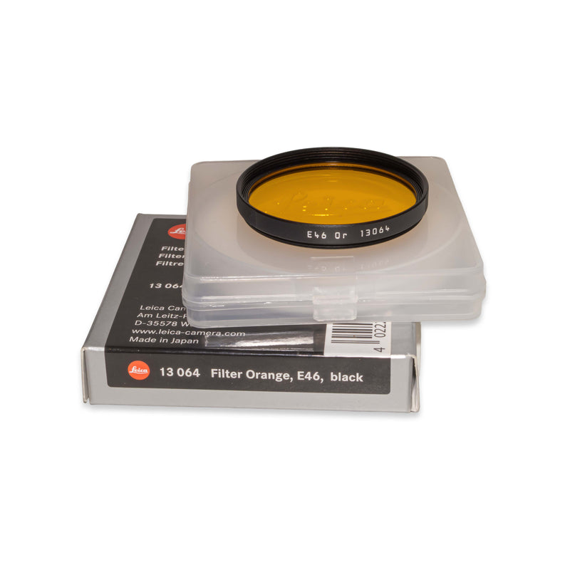 Leica Filtro arancio, E46, Black