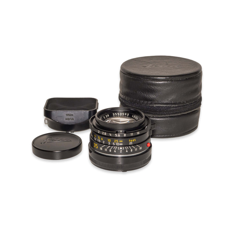 Leitz SUMMICRON-M 35mm f/2 [IV], black anodized