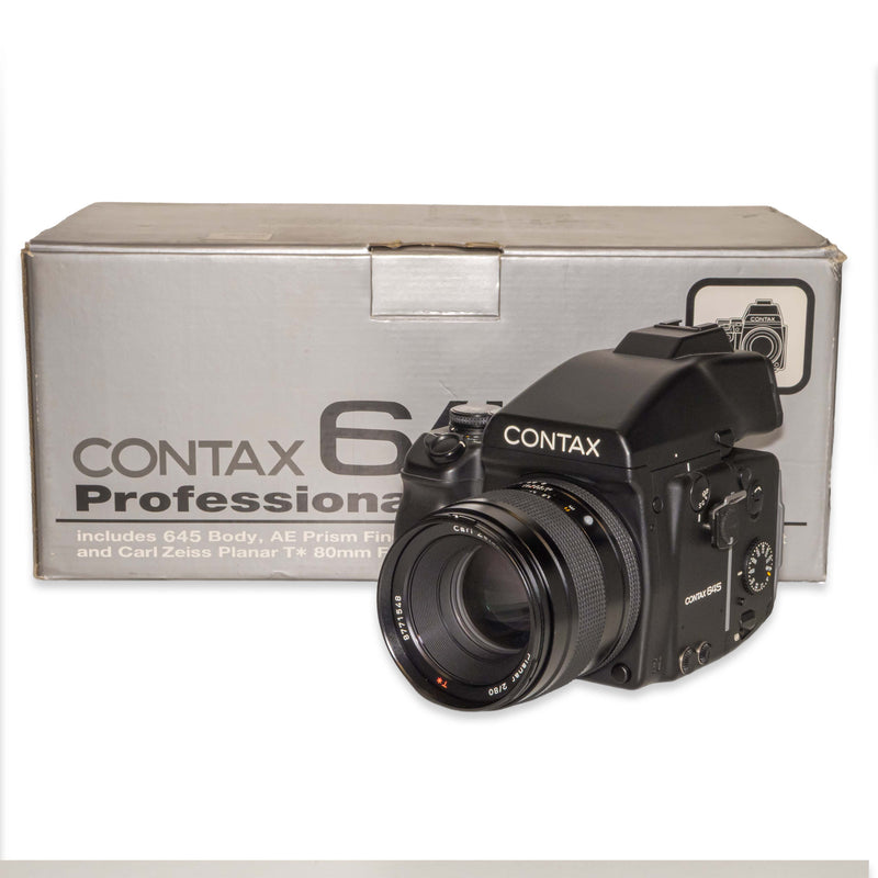 Contax 645 AF + Planar 80mm f/2