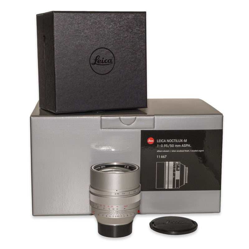 Leica NOCTILUX-M 50mm f/0.95 ASPH., silver anodized