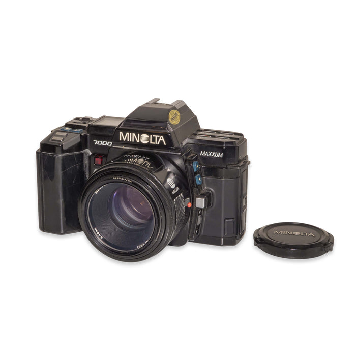 Minolta 7000 AF + AF 50mm f/1.7 + 75-200mm f/4.5