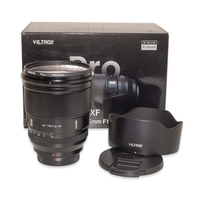 Viltrox AF 75mm f/1.2 Pro XF per Fujfilm X
