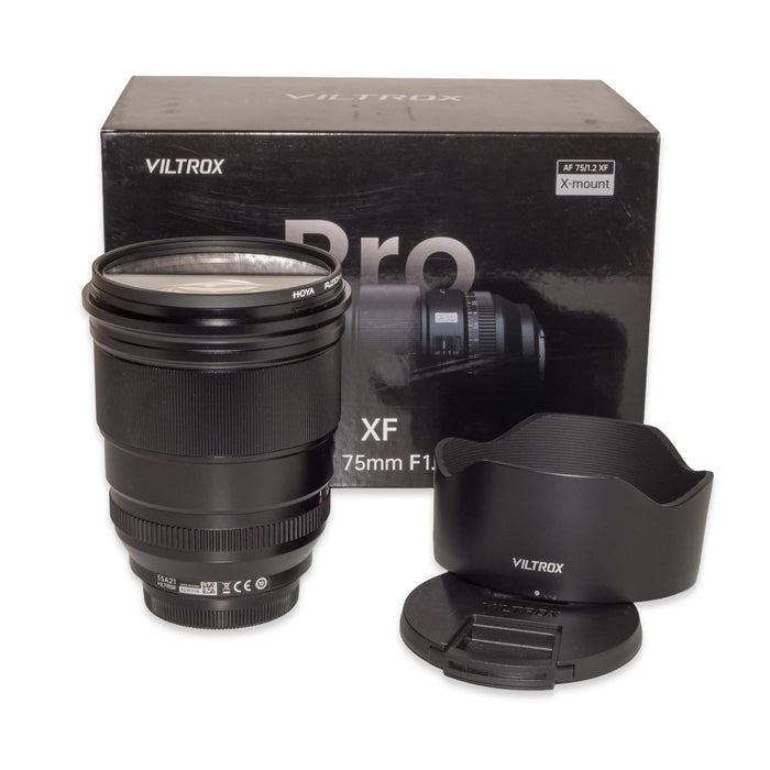 Viltrox AF 75mm f/1.2 Pro XF per Fujfilm X