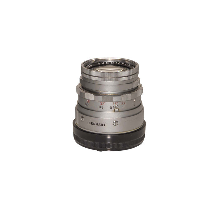 Leitz Wetzlar SUMMICRON 50mm f/2 DR, Dual Range meter / feet