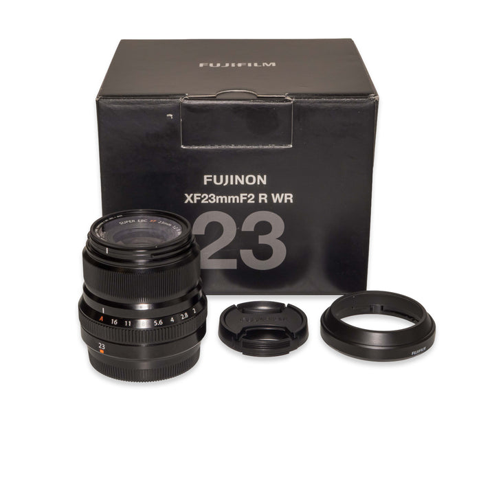 Fujifilm FUJINON XF 23mm f/2 R WR, Black