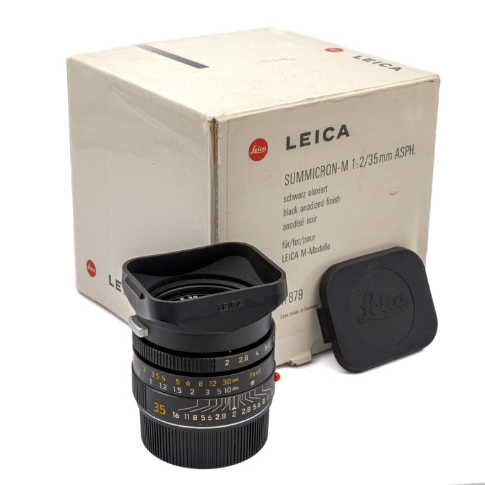 Leica SUMMICRON-M 35mm f/2 ASPH. [I], black anodized