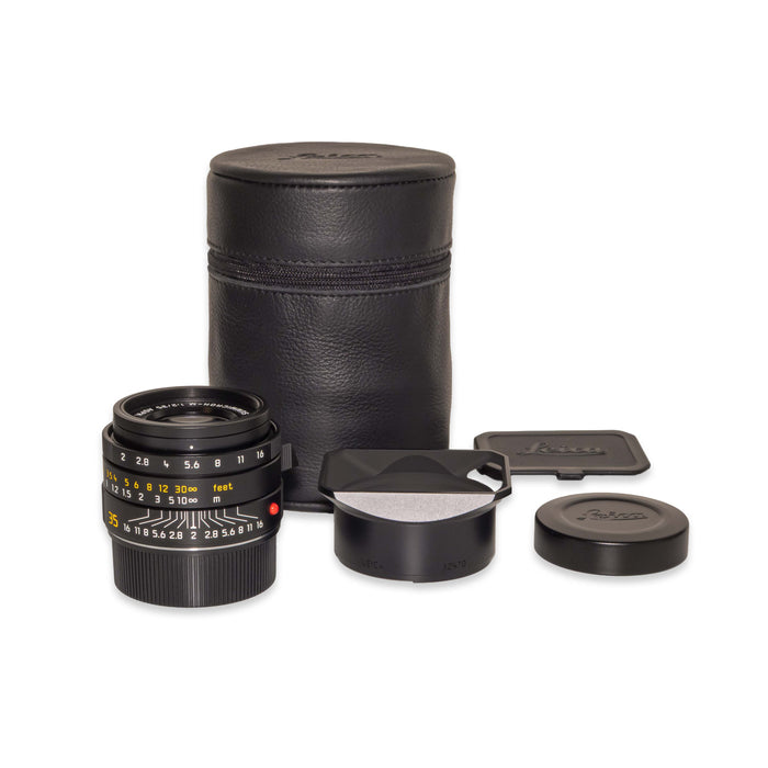 Leica SUMMICRON-M 35mm f/2 ASPH. [II], black anodized