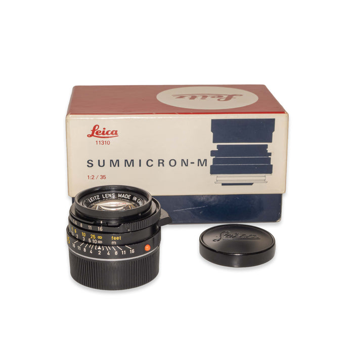 Leitz SUMMICRON-M 35mm f/2 [IV], black anodized