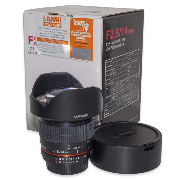 Samyang 14mm f/2.8 ED AS UMC per Nikon