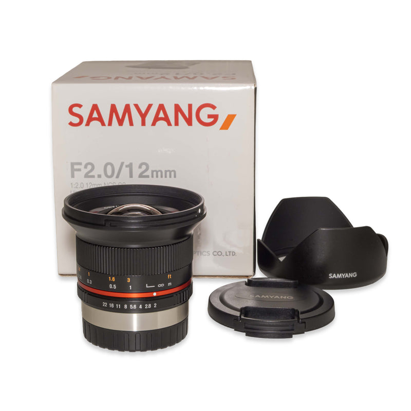 Samyang 12mm f/2 NCS CS X per Fujifilm X
