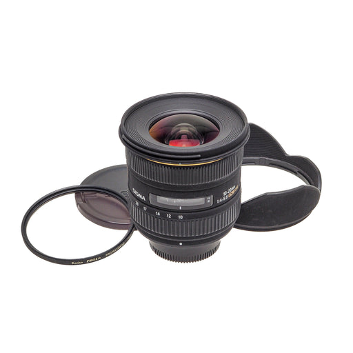Sigma 10-20mm f/4-5.6 EX DC HSM per Nikon + Filtro