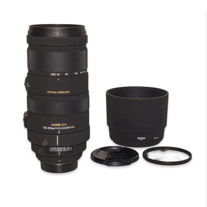 Sigma 120-400mm f/4.5-5.6 DG OS HSM per Nikon AF