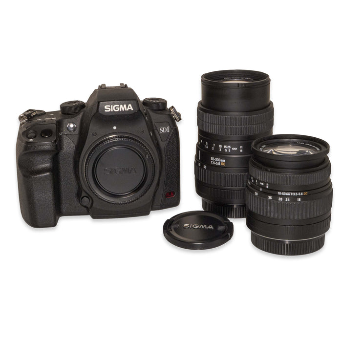 Sigma SD1 [Merrill] + 18-50mm + 55-210mm