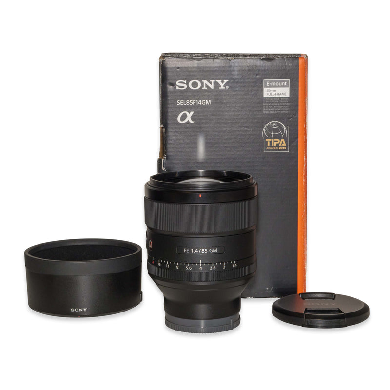 Sony FE 85mm f/1.4 GM
