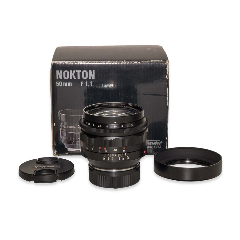 Voigtlander Nokton 50mm f/1.1 per Leica M