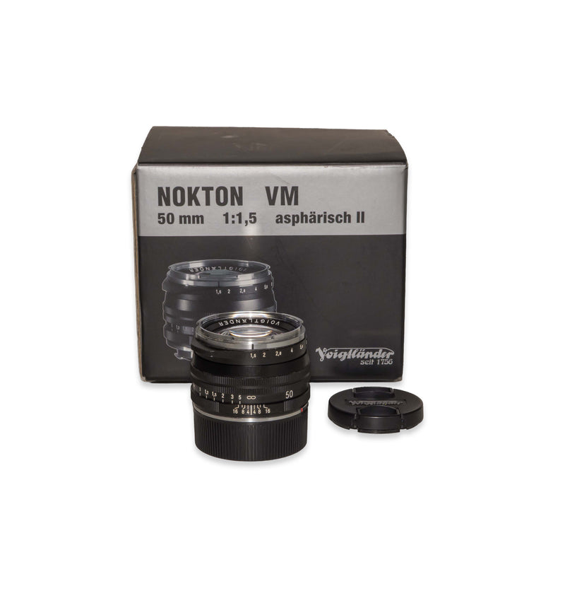 Voigtlander VM 50mm f/1.5 Nokton Aspherical II per Leica M
