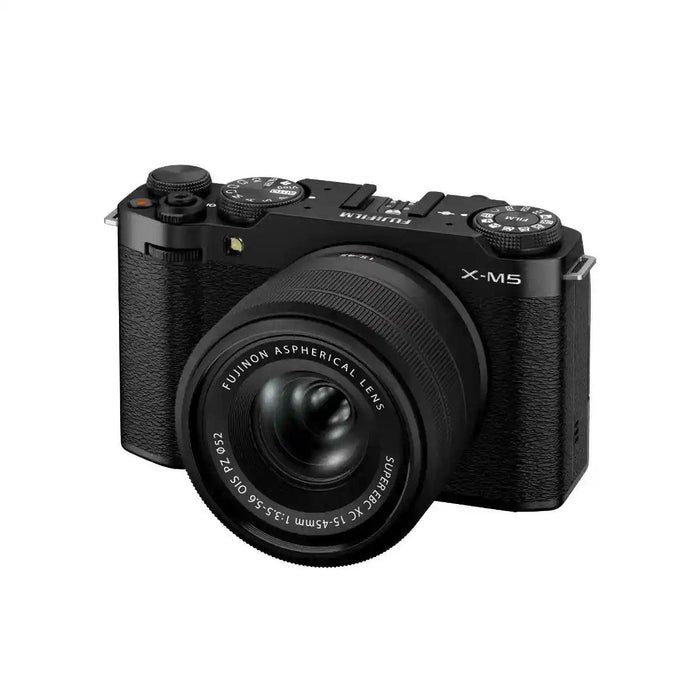 Fujifilm X-M5, Black + XC 15-45mm f/3.5-5.6 OIS PZ