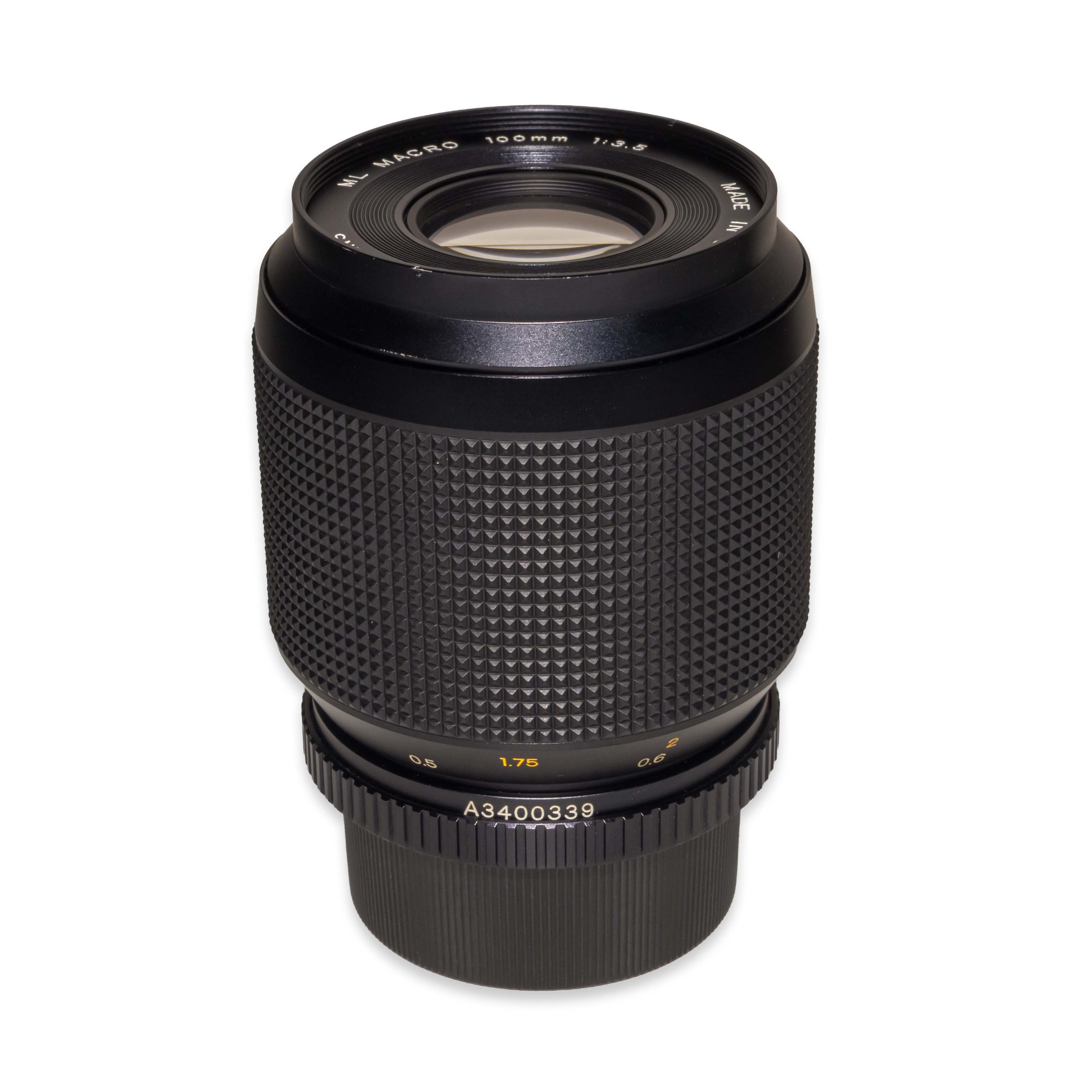 Yashica ML 100mm f/3.5 Macro — Foto Ottica Cavour