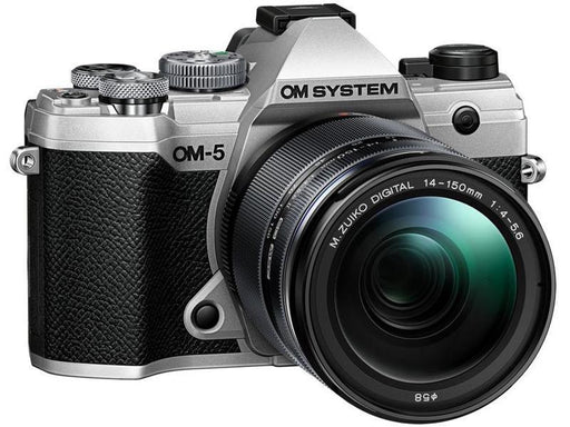 OM System OM-5 + Olympus M.Zuiko Digital ED 14-150mm f/4-5.6 II, Silver - Foto Ottica Cavour