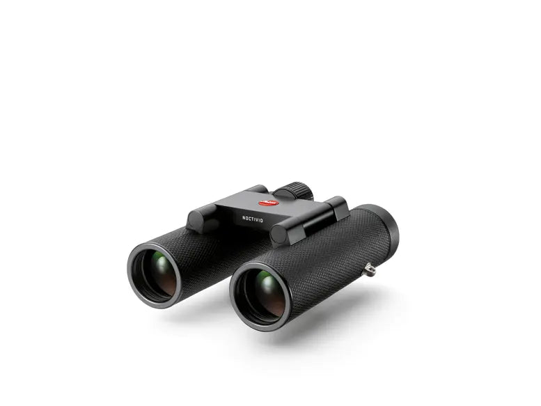 Leica Noctivid Compact 10x25, nero, in pelle