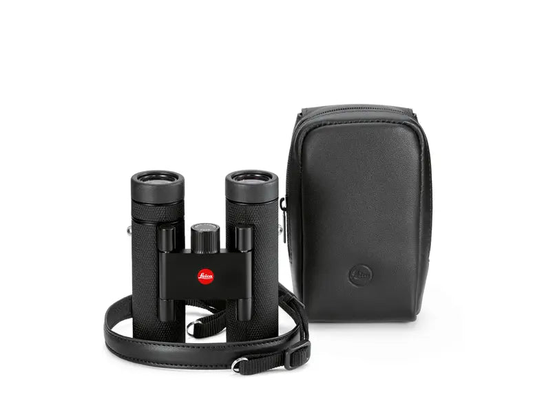 Leica Noctivid Compact 8x25, nero, in pelle