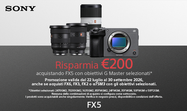 Sony FX5 Promo Bundle
