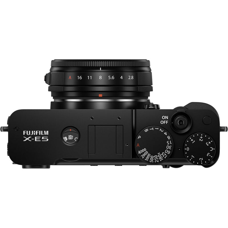 Fujifilm X-E5, Black + XF 23mm f/2.8 R WR