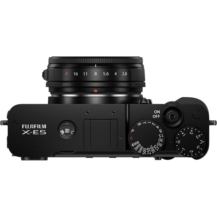 Fujifilm X-E5, Black + XF 23mm f/2.8 R WR