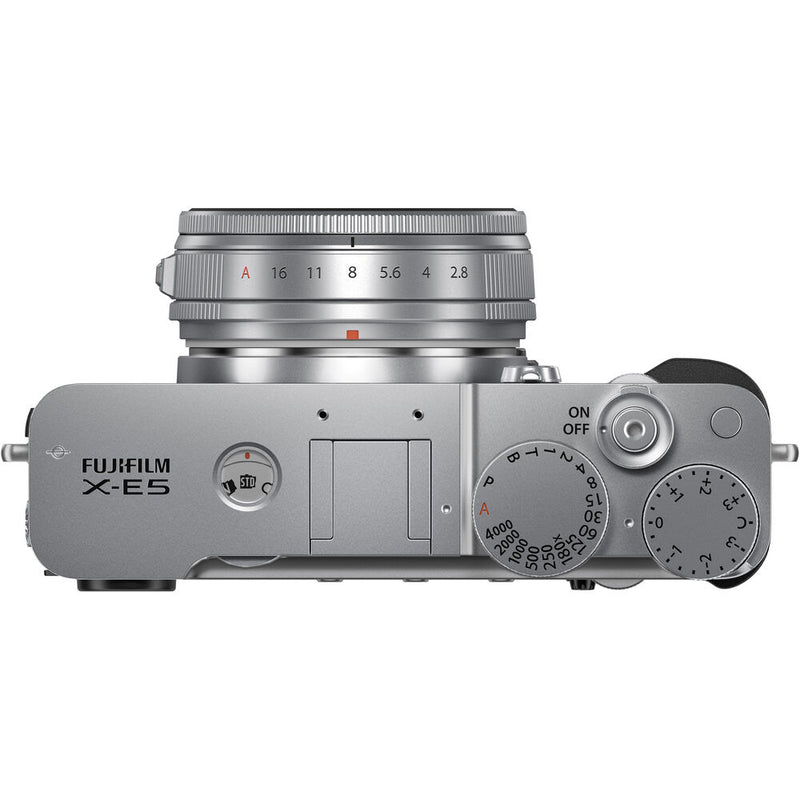 Fujifilm X-E5, Silver + XF 23mm f/2.8 R WR