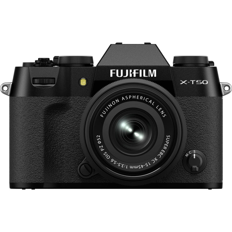 Fujifilm X-T50, Black + XC 15-45mm