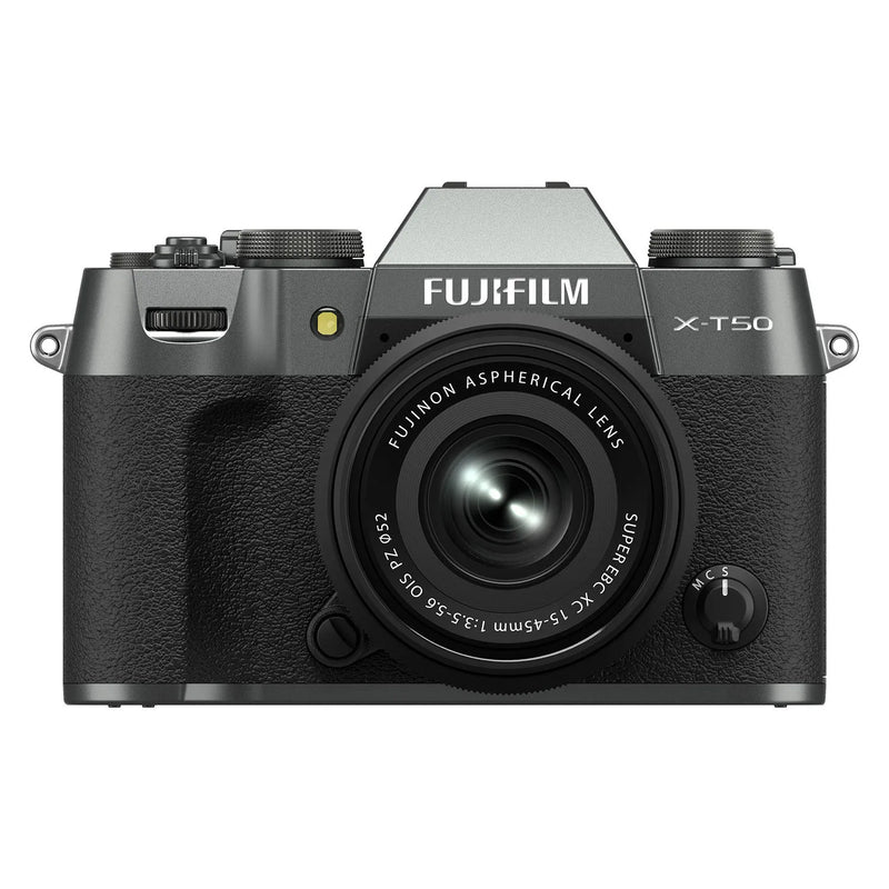 Fujifilm X-T50, Charcoal Silver + XC 15-45mm