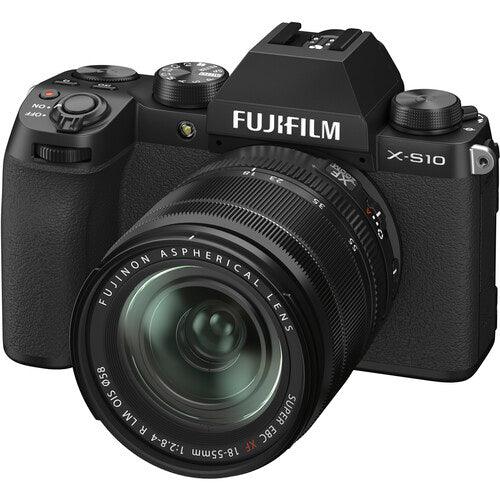 Fujifilm X-S10, Black + Fujifilm FUJINON XF 18-55mm f/2.8-4 R LM OIS - Foto Ottica Cavour
