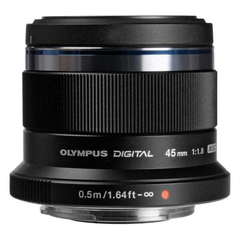 Olympus M.Zuiko Digital 45mm f/1.8, Black - Foto Ottica Cavour