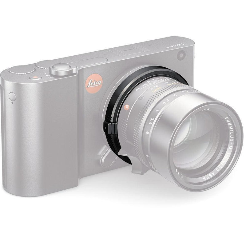 Leica Anello adattatore per obiettivi Leica M su baionetta L-mount Black - Foto Ottica Cavour