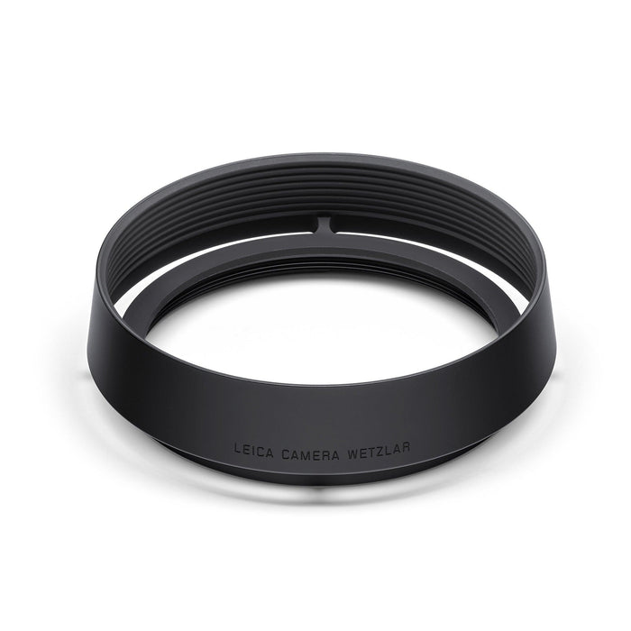 Leica paraluce alluminio rotondo per Leica Q3, Black - Foto Ottica Cavour