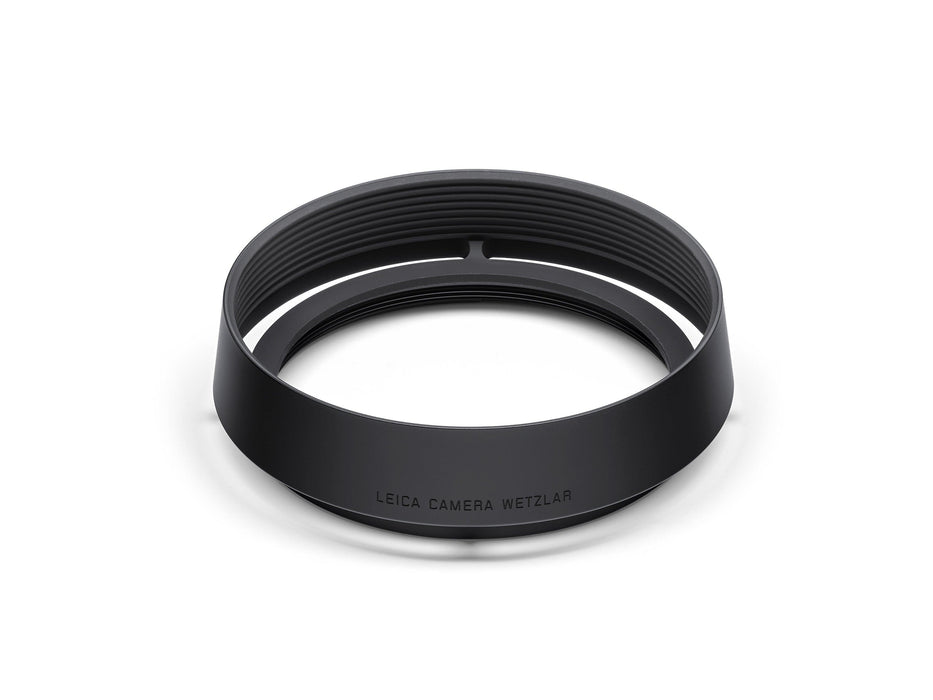 Leica paraluce alluminio rotondo per Leica Q3, Black - Foto Ottica Cavour