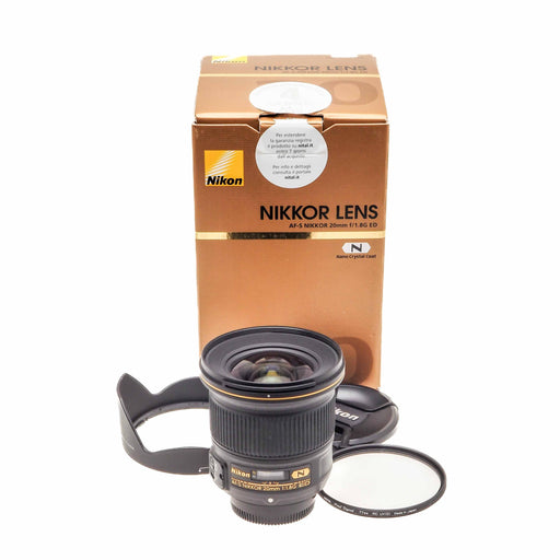 Nikon AF-S NIKKOR 20mm f/1.8G ED + Filtro Hoya UV