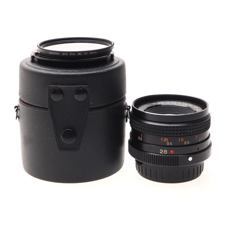 Konica HEXANON AR 28mm f/3.5 + Walimex pro Slim UV 55mm — Foto