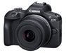 Canon EOS R100 + Canon RF-S 18-45mm f/4.5-6.3 IS STM + Canon RF-S 55-210mm f/5-7.1 IS STM - Foto Ottica Cavour