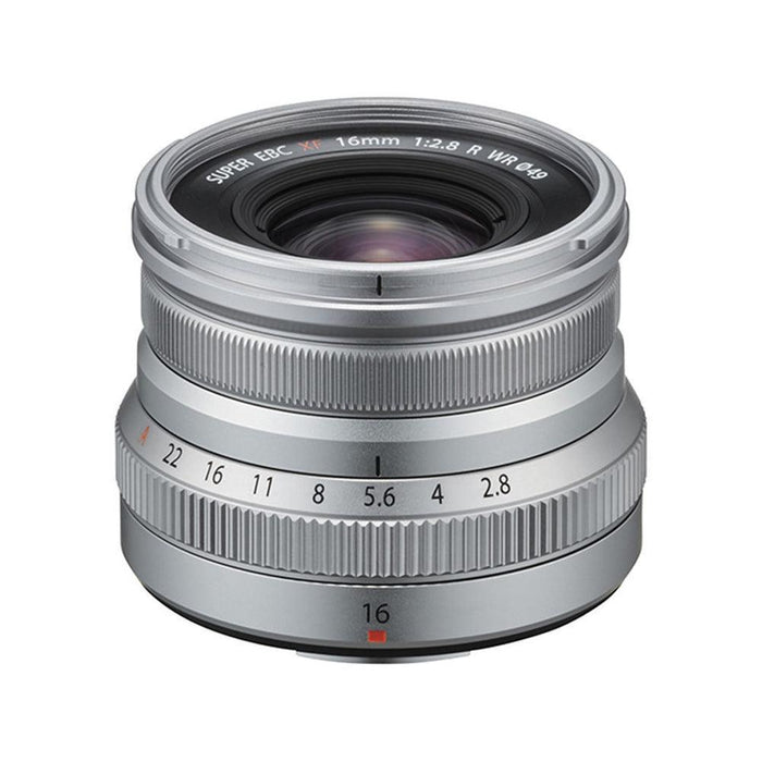 Fujifilm FUJINON XF 16mm f/2.8 R WR, Silver - Foto Ottica Cavour