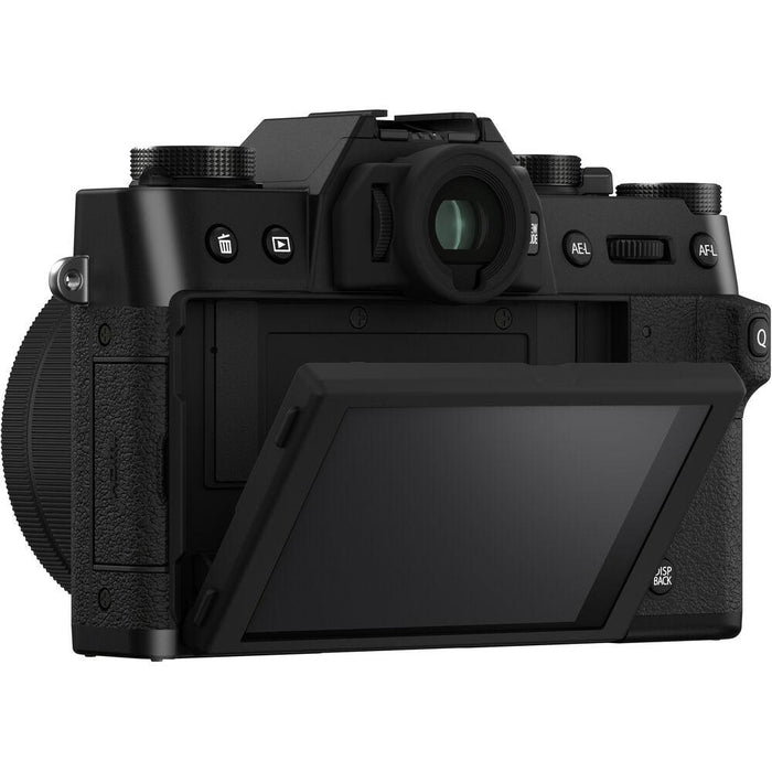 Fujifilm X-T30 II, Black + Fujifilm FUJINON XC 15-45mm f/3.5-5.6 OIS PZ, Black - Foto Ottica Cavour